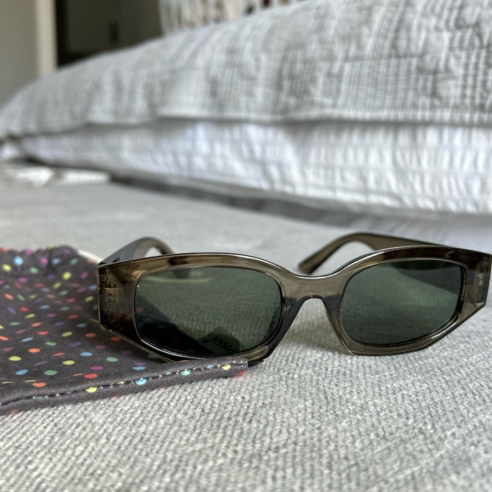 Aldo Dark Khaki Green/Gray Sunglasses